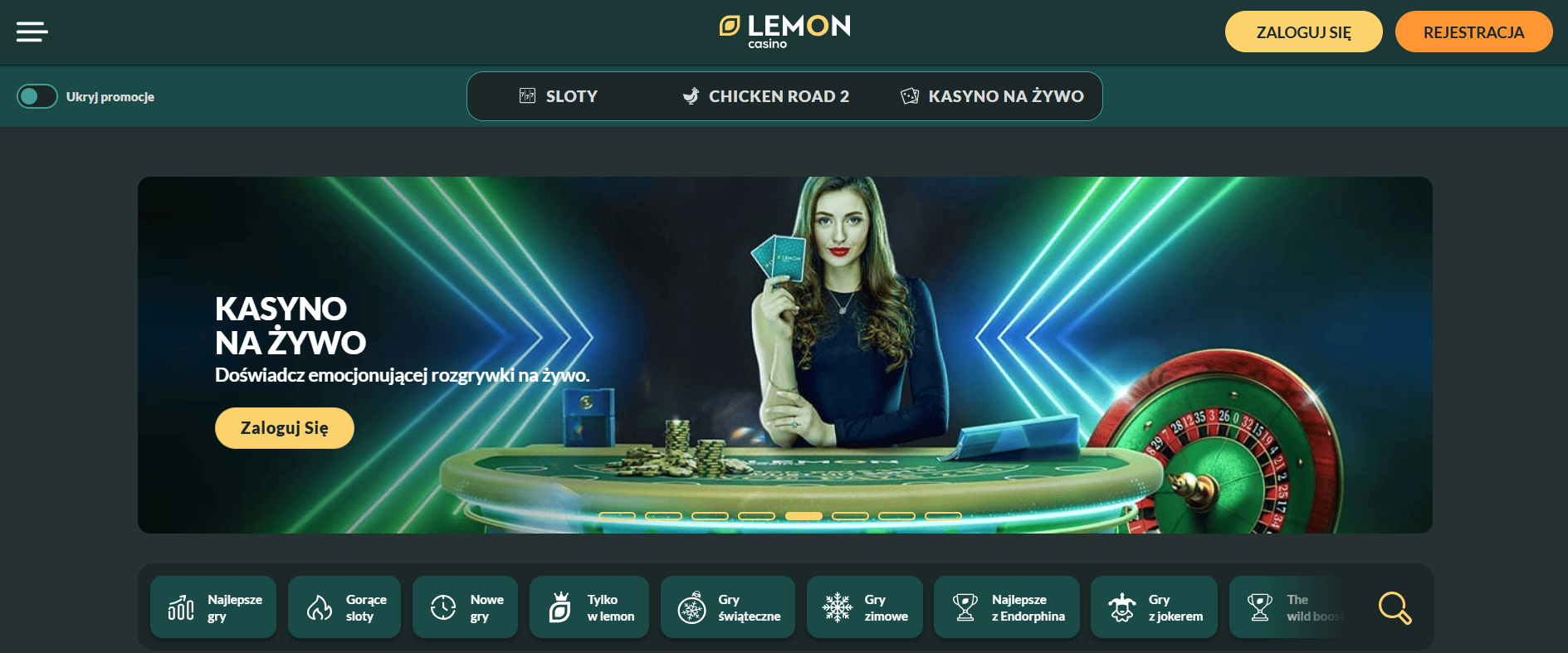 Strona główna Lemon Casino
